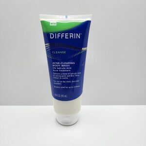 Differin Cleanse Body Wash Acne Treatment Cleanser 10oz